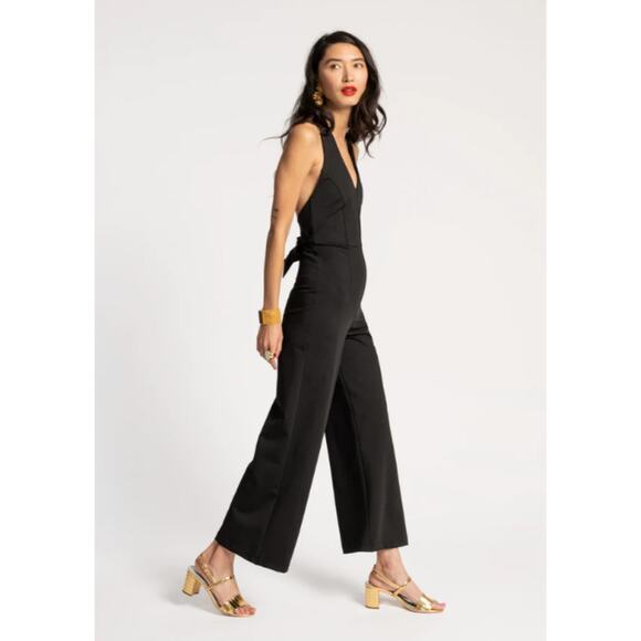 Frances Valentine Babe Halter Jumpsuit Size 8 NWT - Picture 3 of 12